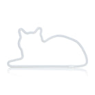 Mustard-Mustard Sitting Cat Led Işık-Gece Lambası-2-roqelvaxirum.shop