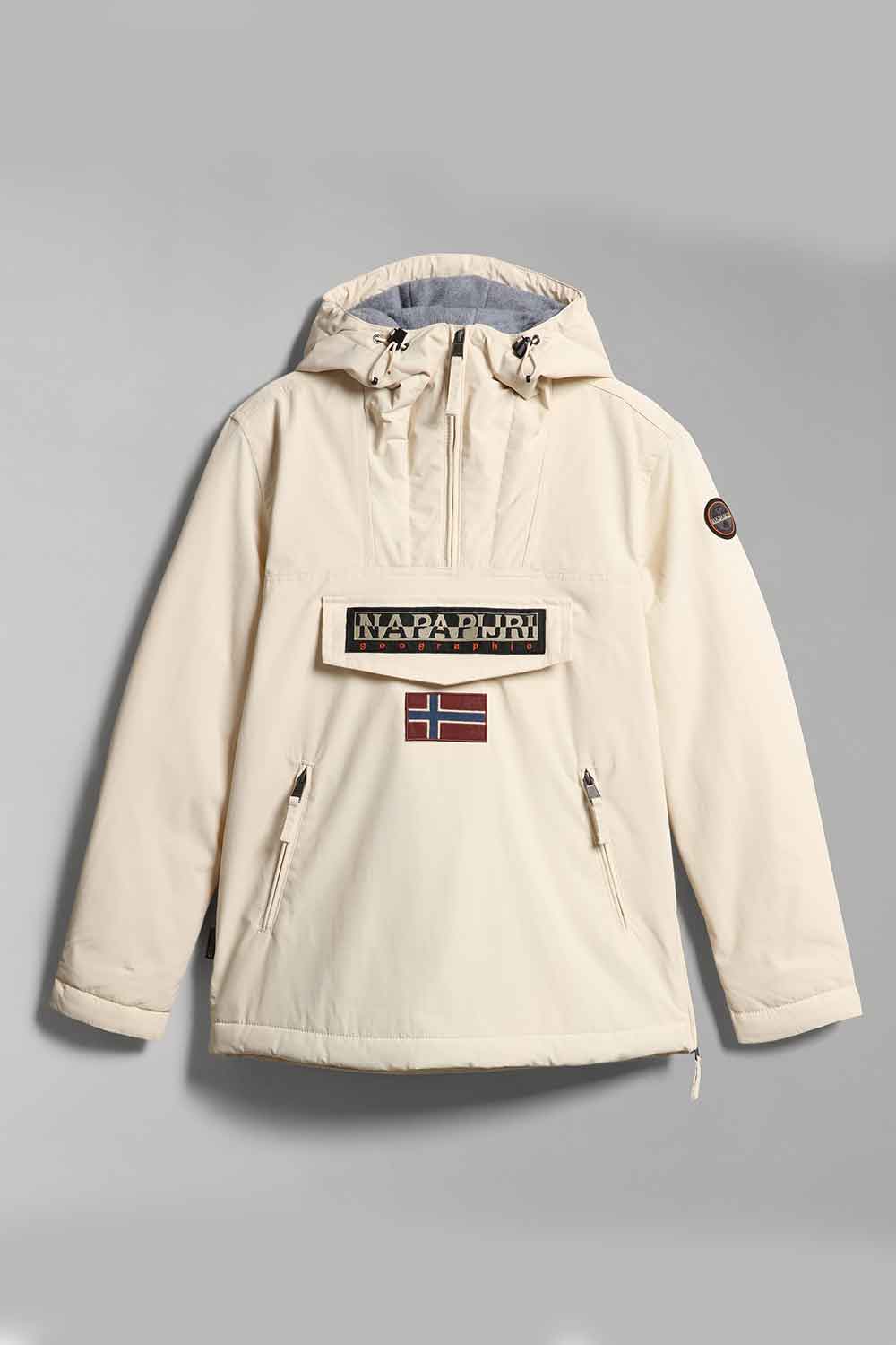 Napapijri-Rainforest Pcoket 4 Whitecap Gray-Yağmurluk-8-roqelvaxirum.shop