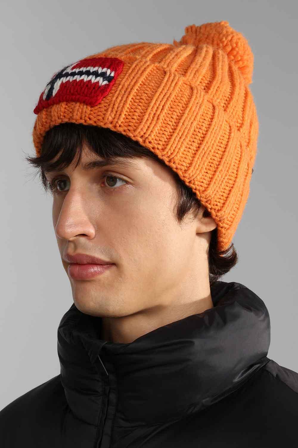 Napapijri-Semiury 5 Orange Buttern-Bere-2-roqelvaxirum.shop