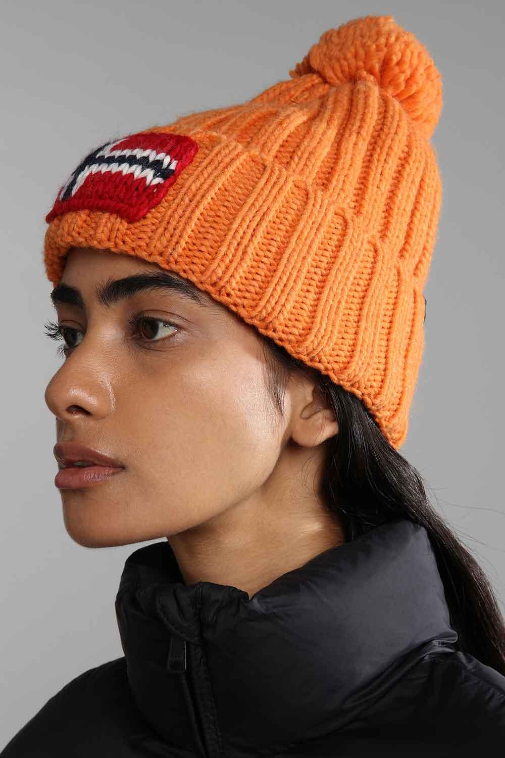 Napapijri-Semiury 5 Orange Buttern-Bere-3-roqelvaxirum.shop