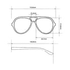 Okkia-Okkia Alessio Unisex Güneş Gözlüğü Siyah-Güneş Gözlüğü-6-roqelvaxirum.shop