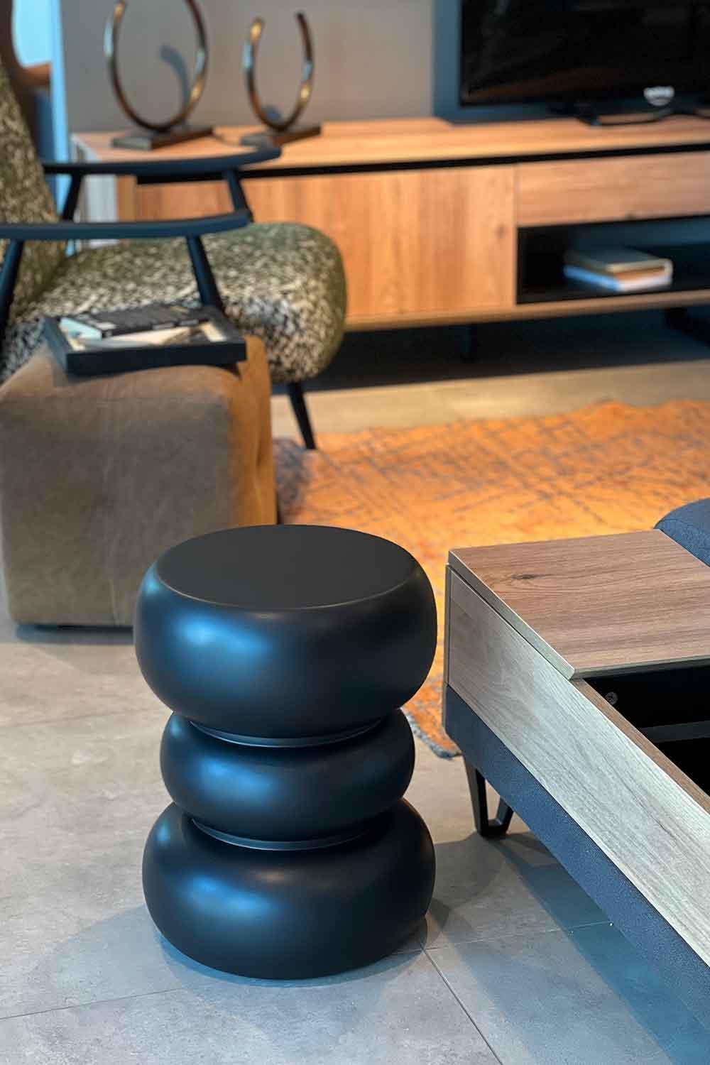 Raika Studio-Nutt Black Stool-Sehpa-3-roqelvaxirum.shop
