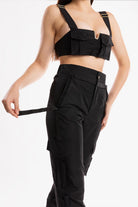Ramme-Raider Pant With Off-White Fur-Pantolon-3-roqelvaxirum.shop