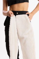 Ramme-Raider Pant With Off-White Fur-Pantolon-5-roqelvaxirum.shop