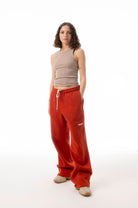 Sacré-Solid Chili Sweat Pants-Eşofman-5-roqelvaxirum.shop