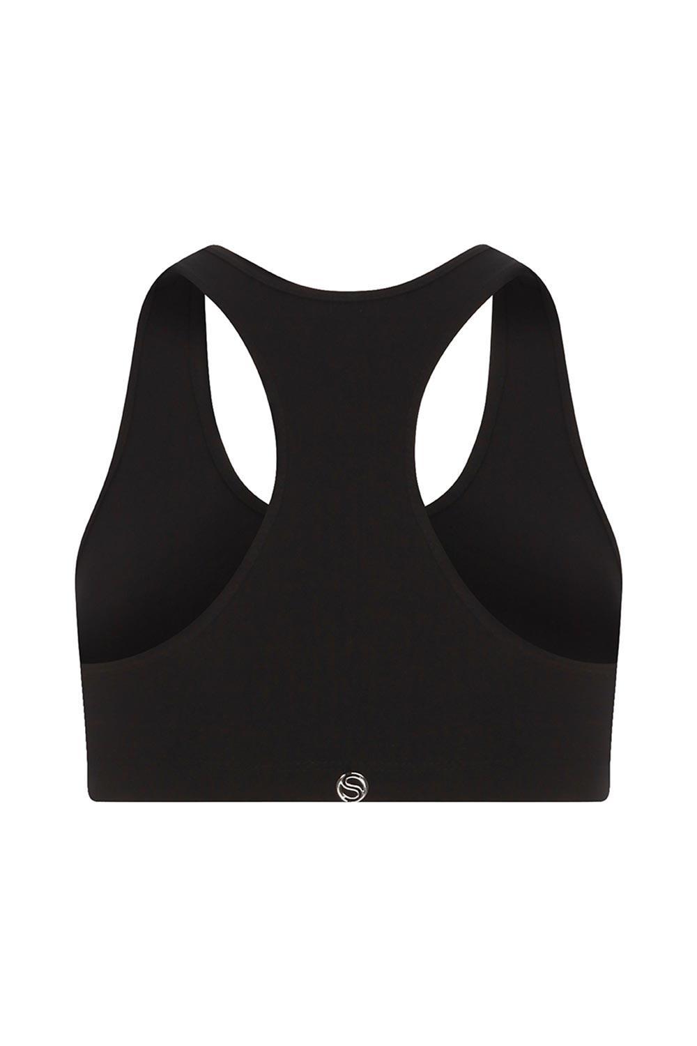 Saude-Balbina Siyah-Spor Sütyeni-2-roqelvaxirum.shop
