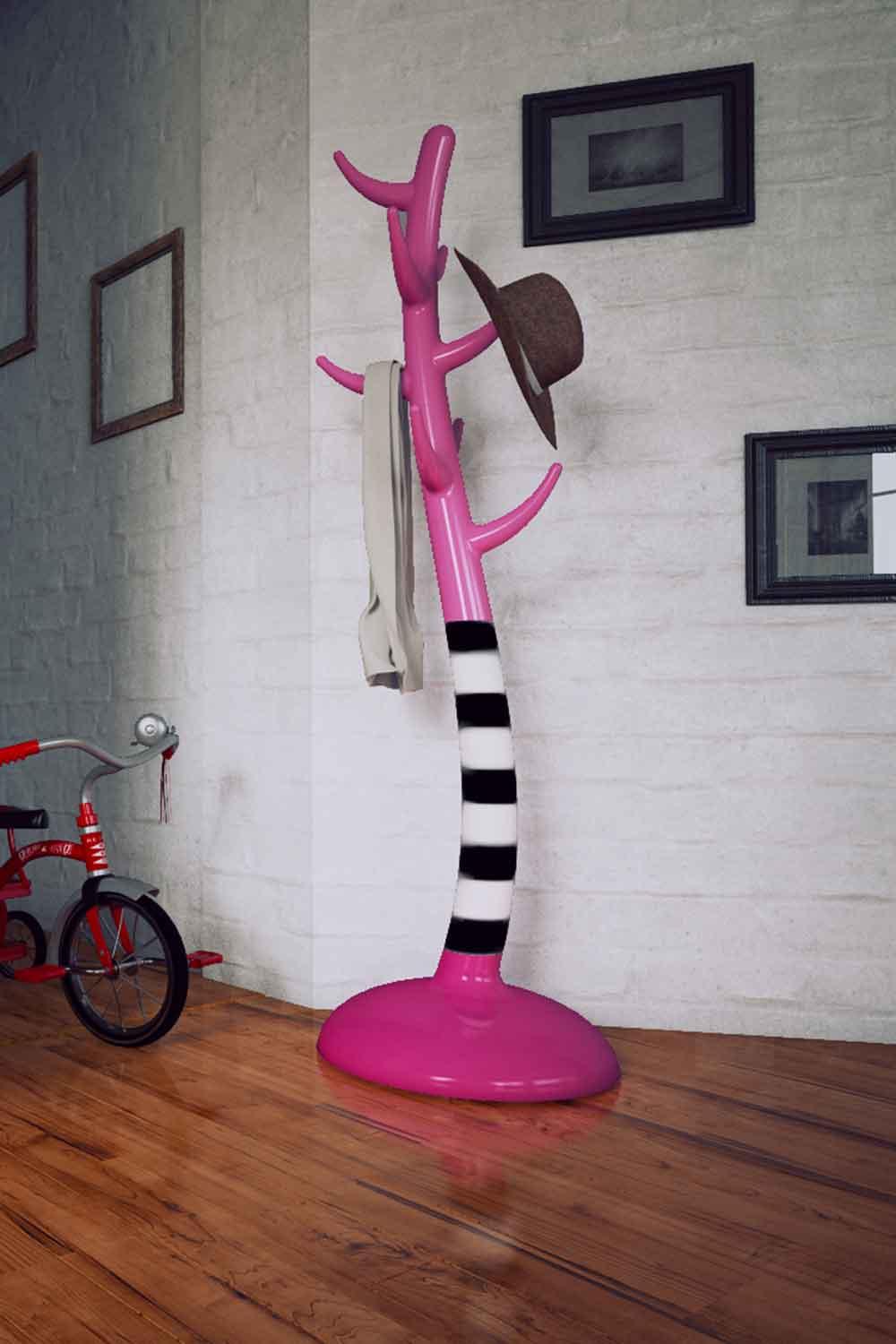 Sodd Design-Crooked Pembe-Askılık-2-roqelvaxirum.shop