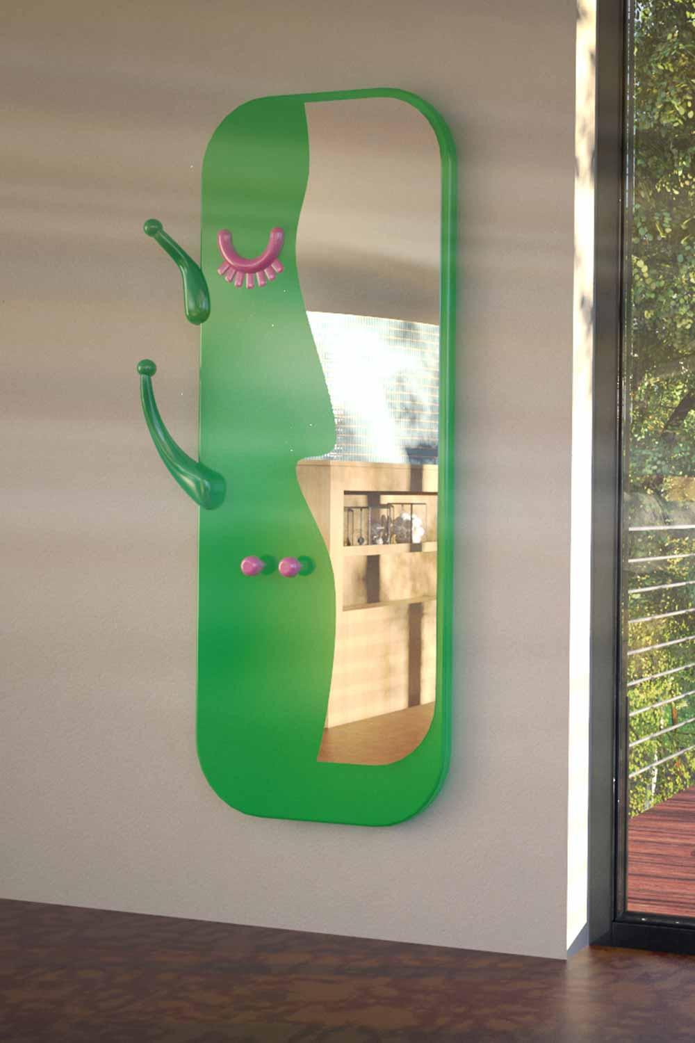 Sodd Design-Face to Face M Yeşil-Ayna-2-roqelvaxirum.shop