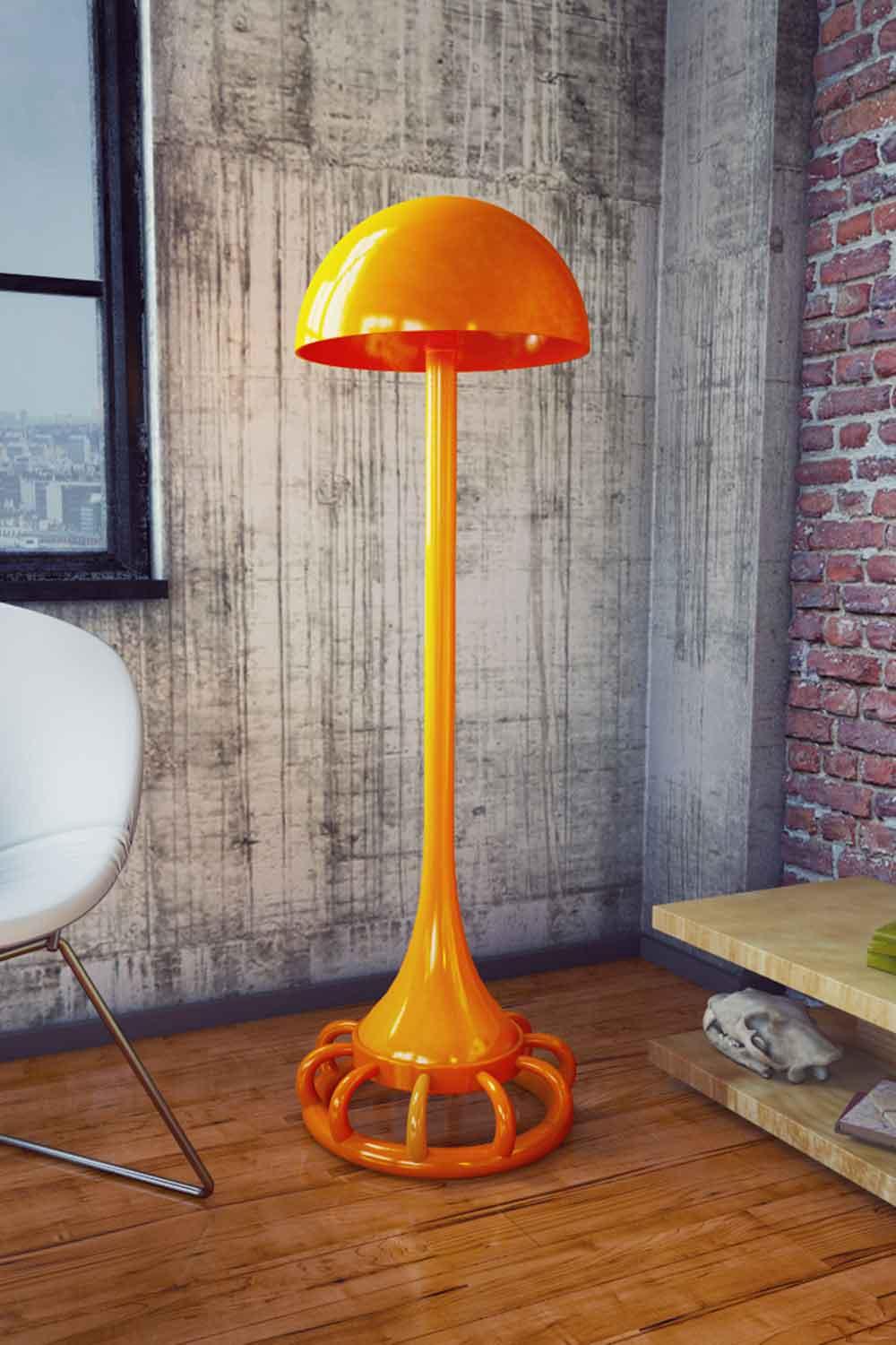 Sodd Design-Jellyfish Turuncu-Lambader-2-roqelvaxirum.shop