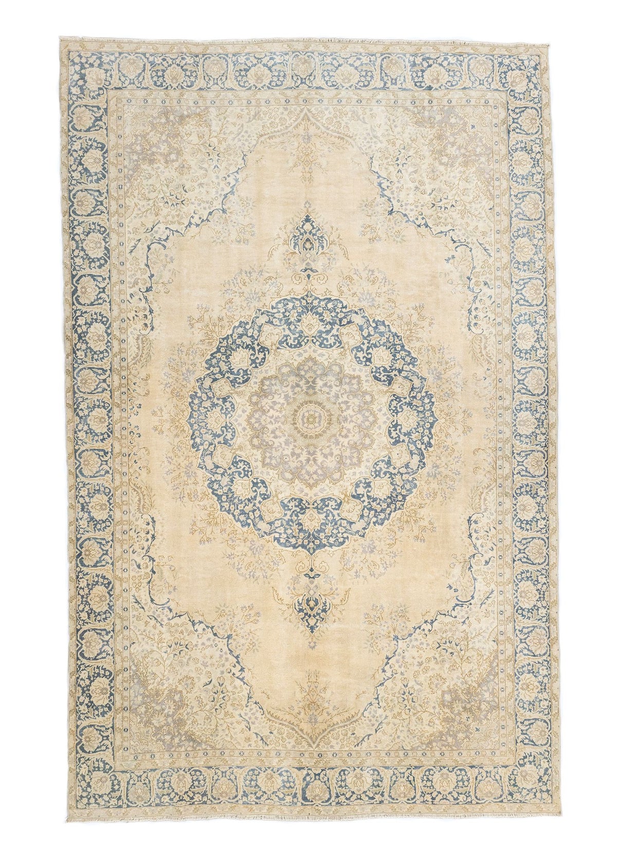 Soho Antiq-Azel Madalyon Desenli El Dokuma İran Halısı 229x346 Cm-Halı-1-roqelvaxirum.shop