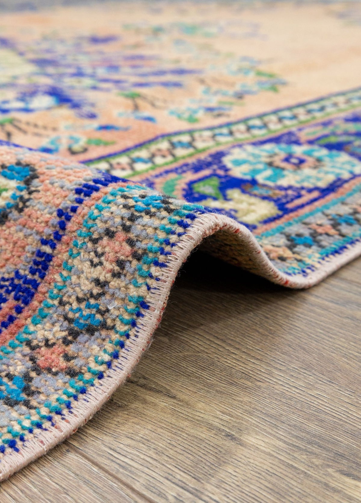 Soho Antiq-Behru Floral Desenli El Dokuma Yün Halı 181x318 Cm-Halı-5-roqelvaxirum.shop