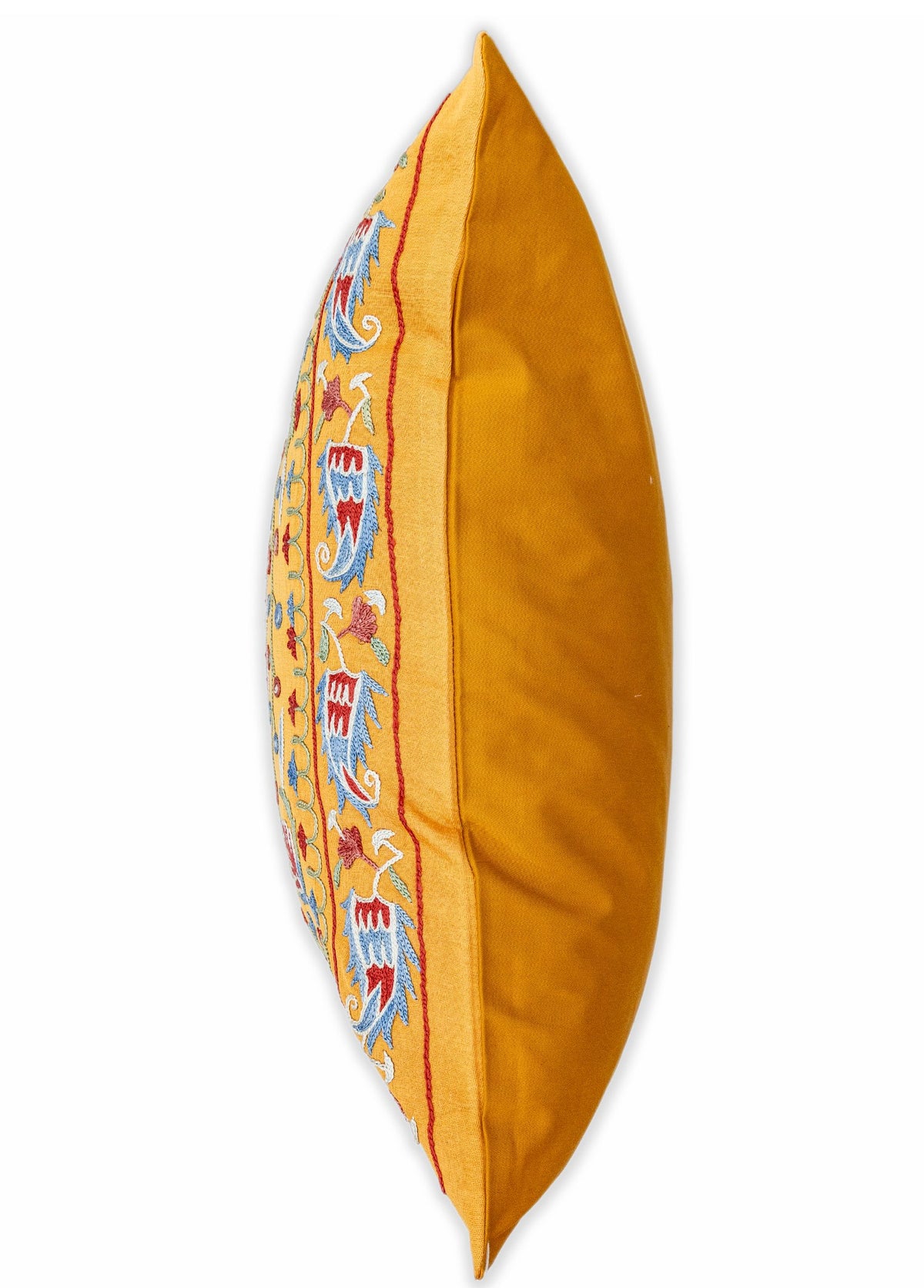 Soho Antiq-Belek çiçek Desenli Suzani Kırlent 50x50 Cm-Yastık-5-roqelvaxirum.shop