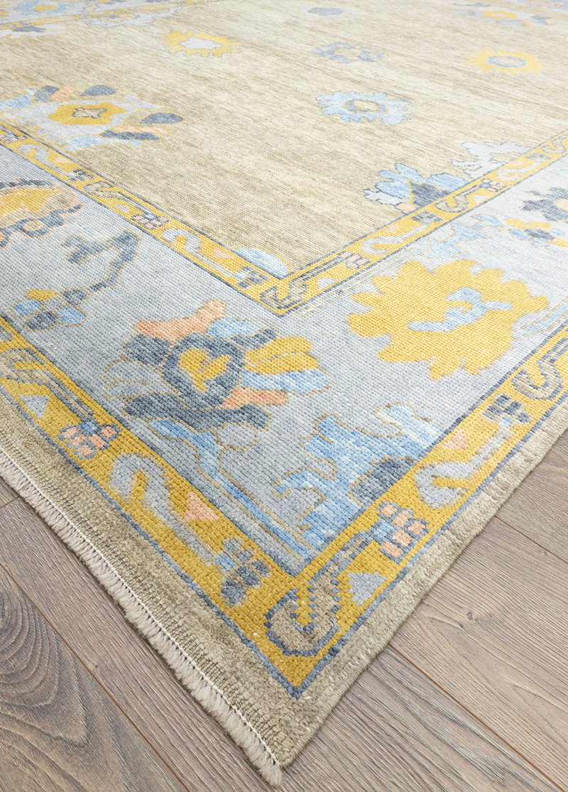Soho Antiq-Blaundusn Bohem El Dokuma Uşak Halısı 253x344 Cm-Halı-3-roqelvaxirum.shop