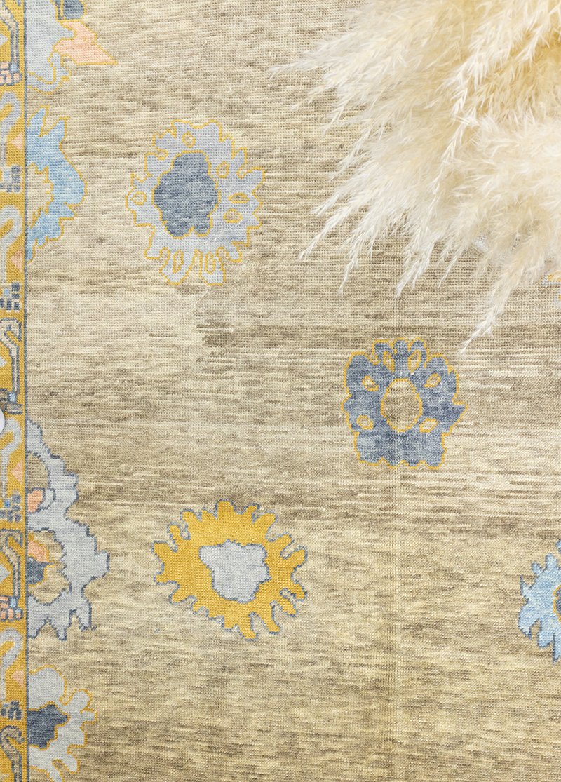 Soho Antiq-Blaundusn Bohem El Dokuma Uşak Halısı 253x344 Cm-Halı-5-roqelvaxirum.shop
