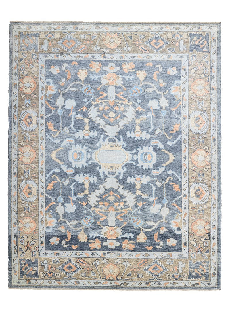 Soho Antiq-Cimcim Oriental Desenli Uşak Halısı 251x307 Cm-Halı-1-roqelvaxirum.shop