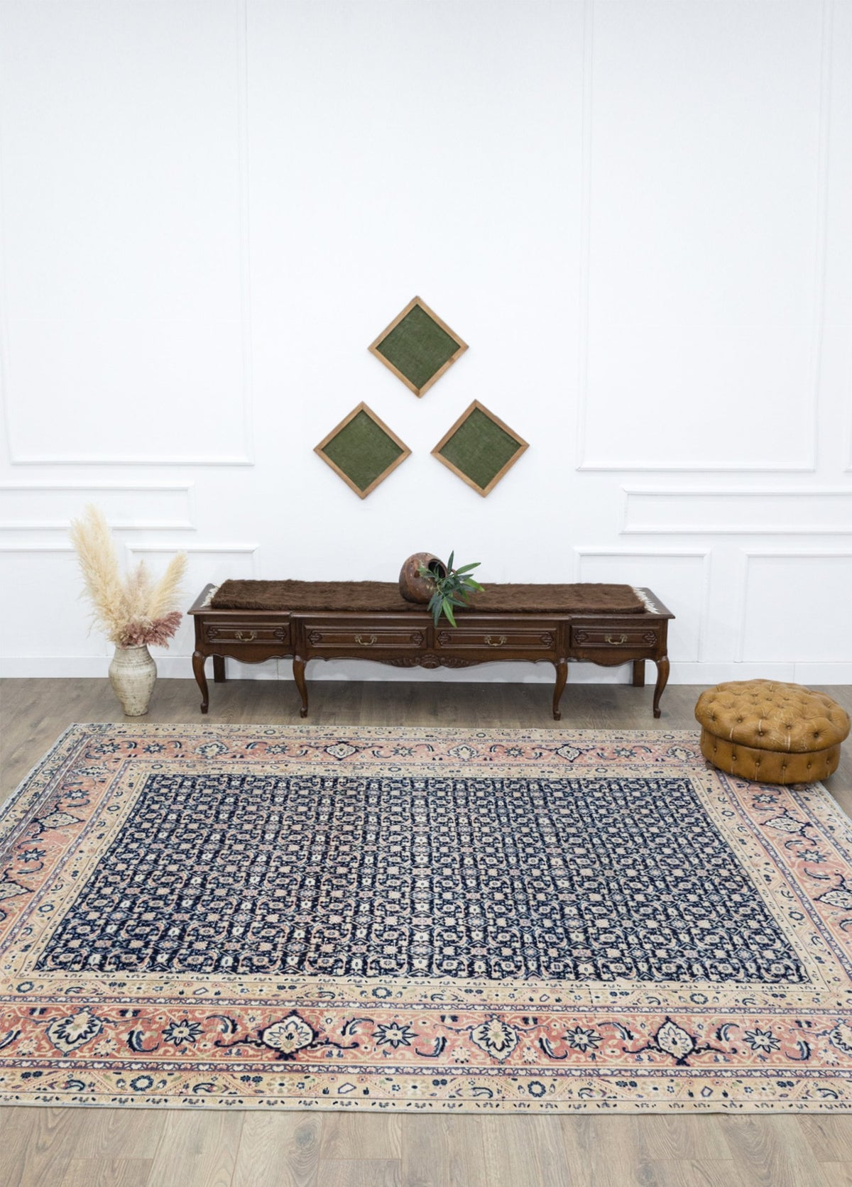 Soho Antiq-Dehloran Fish Design El Dokuma İran Halısı 251x328 Cm-Halı-2-roqelvaxirum.shop