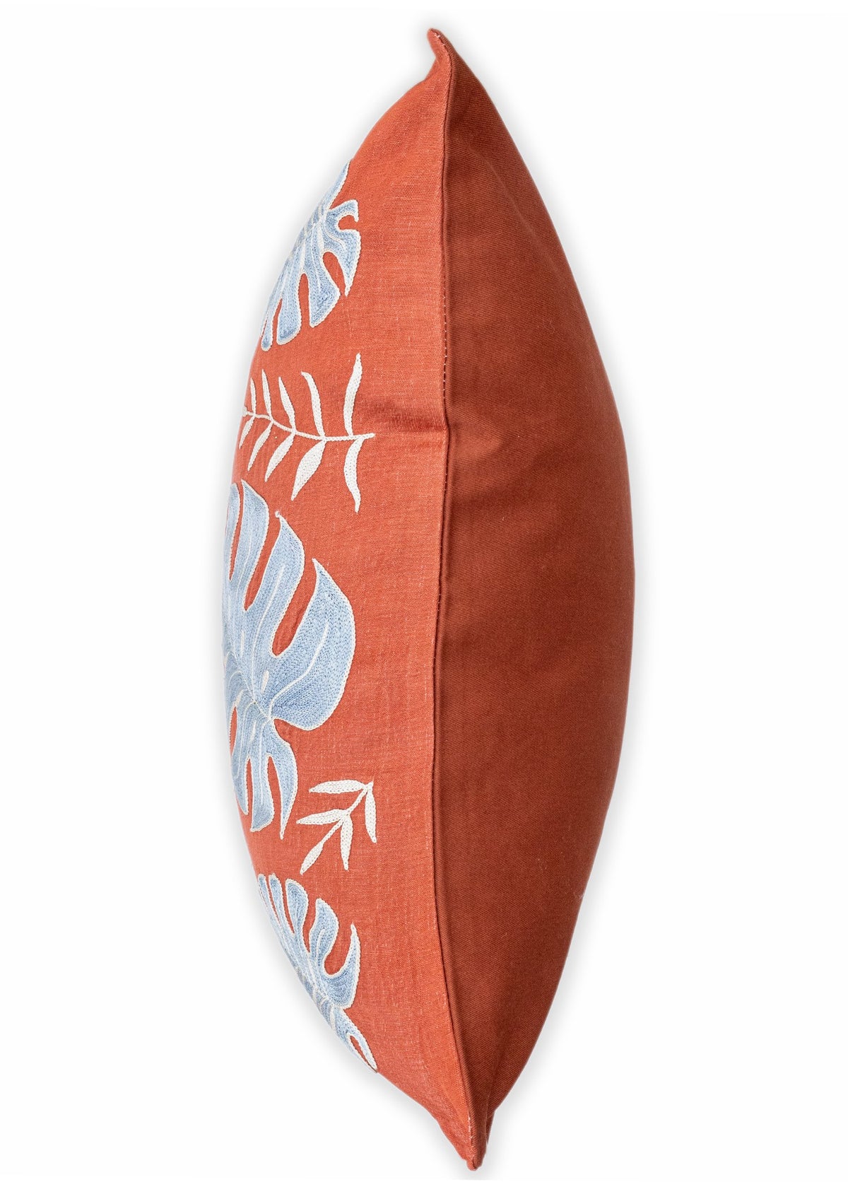Soho Antiq-Esil Yaprak Desenli Suzani Yastık 50x50 Cm-Yastık-5-roqelvaxirum.shop