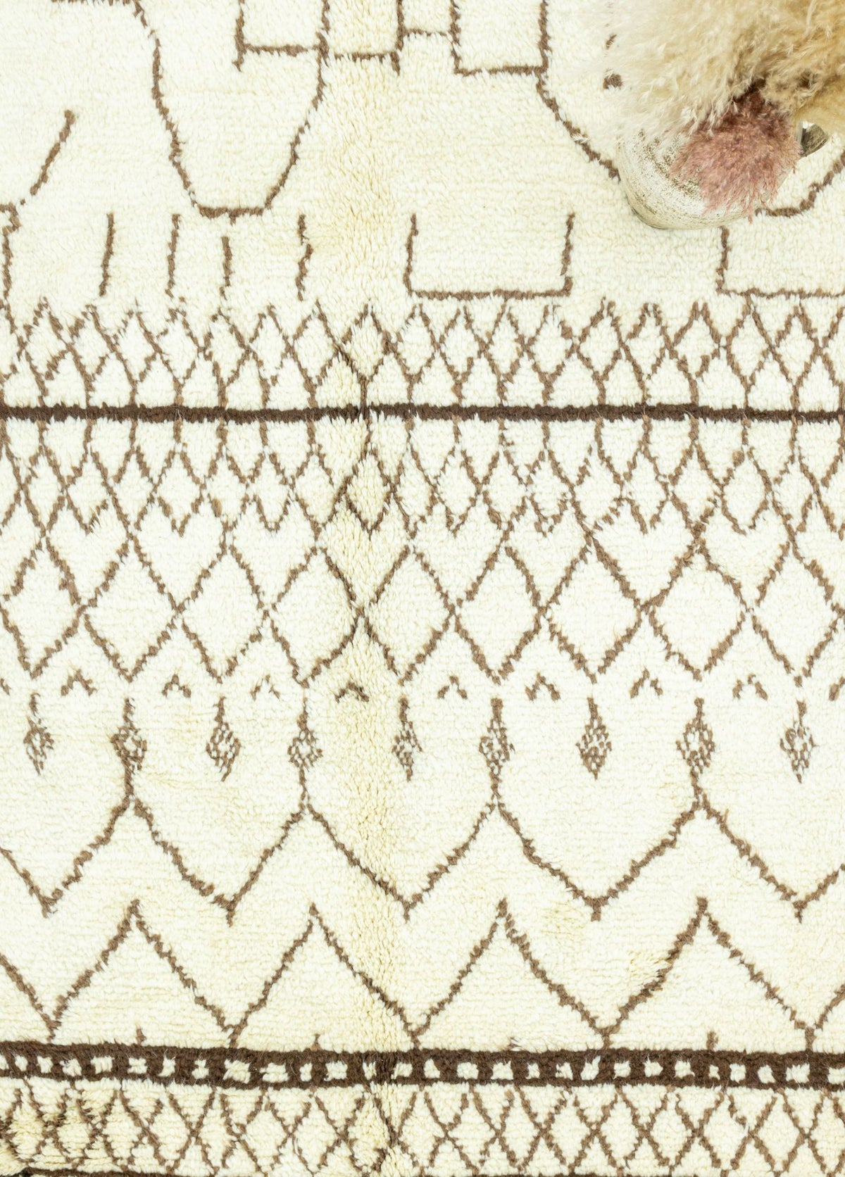 Soho Antiq-Fergana Moroccan Tarzı Yün Shaggy Halı 306x447 Cm-Halı-3-roqelvaxirum.shop