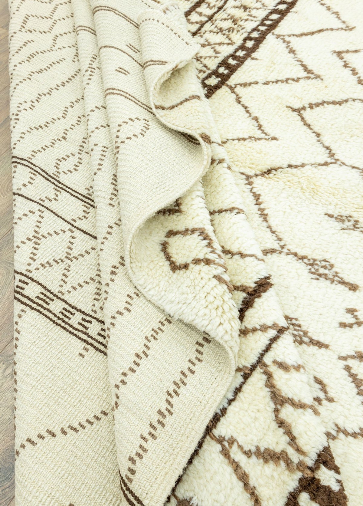 Soho Antiq-Fergana Moroccan Tarzı Yün Shaggy Halı 306x447 Cm-Halı-6-roqelvaxirum.shop