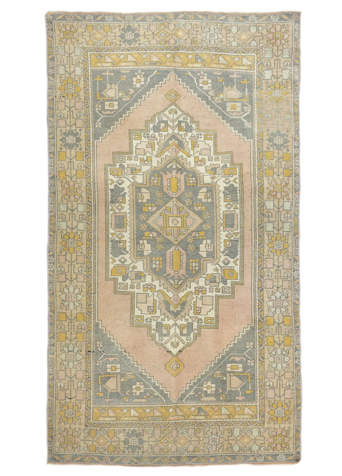 Soho Antiq-Güzler Yöresel Anadolu Desenli El Dokuma Yün Halı 124x228 Cm-Halı-1-roqelvaxirum.shop