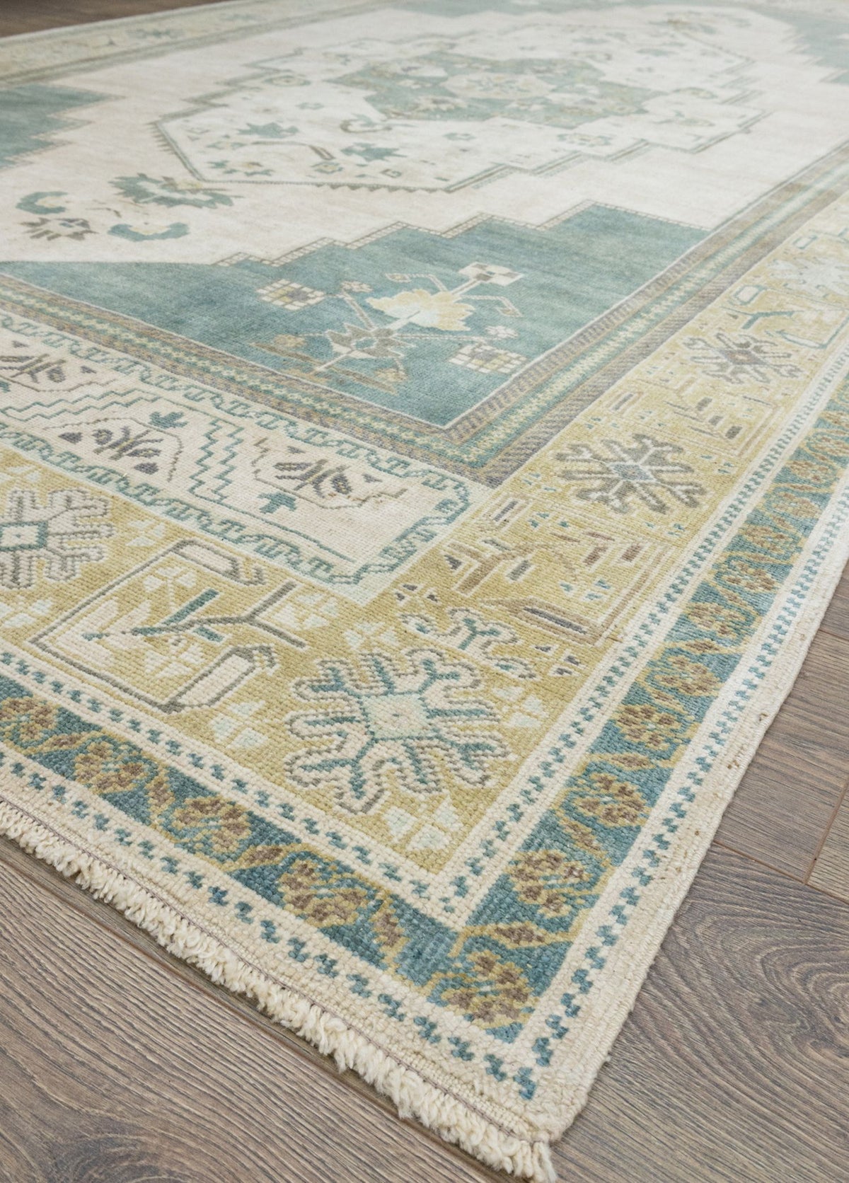 Soho Antiq-Kise Taşpınar Desenli El Dokuma Yün Halı 171x315 Cm-Halı-3-roqelvaxirum.shop
