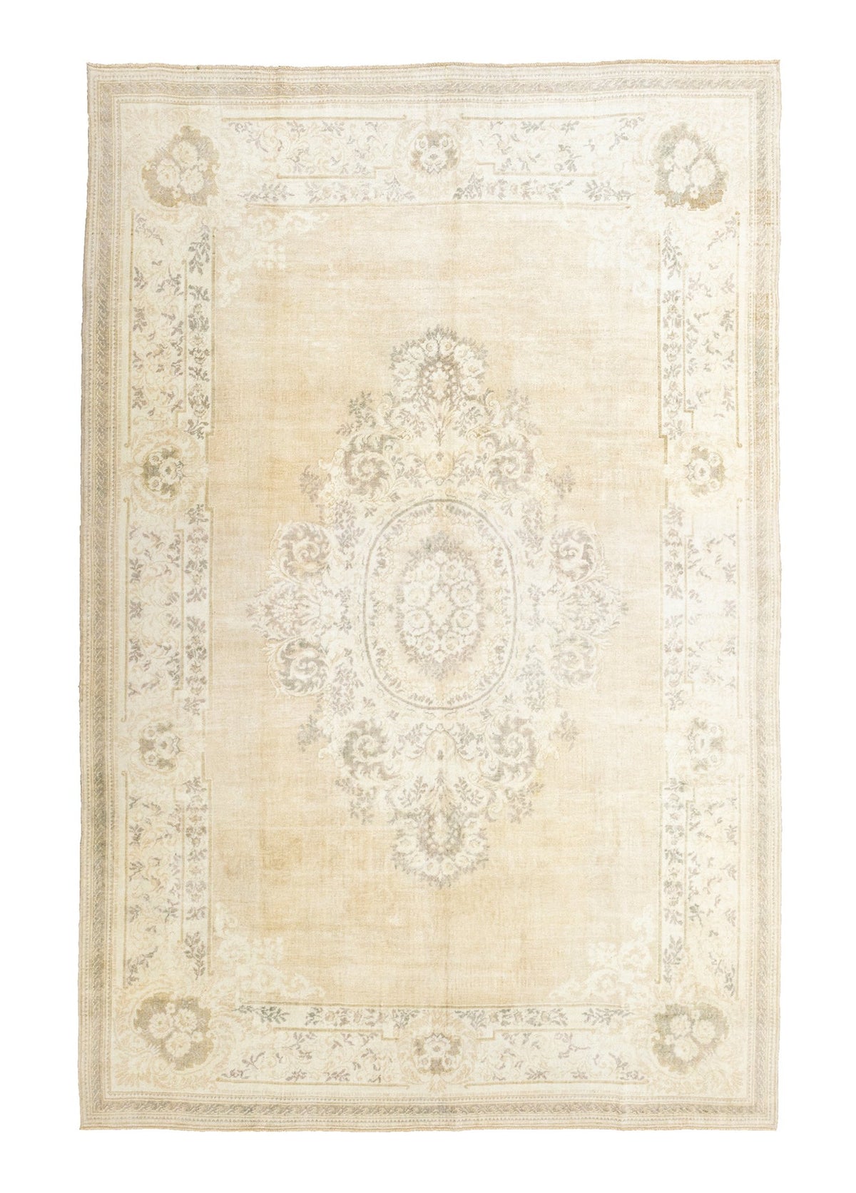 Soho Antiq-Kumralı Abrajlı El Dokuma Yün Halı 244x368 Cm-Halı-1-roqelvaxirum.shop