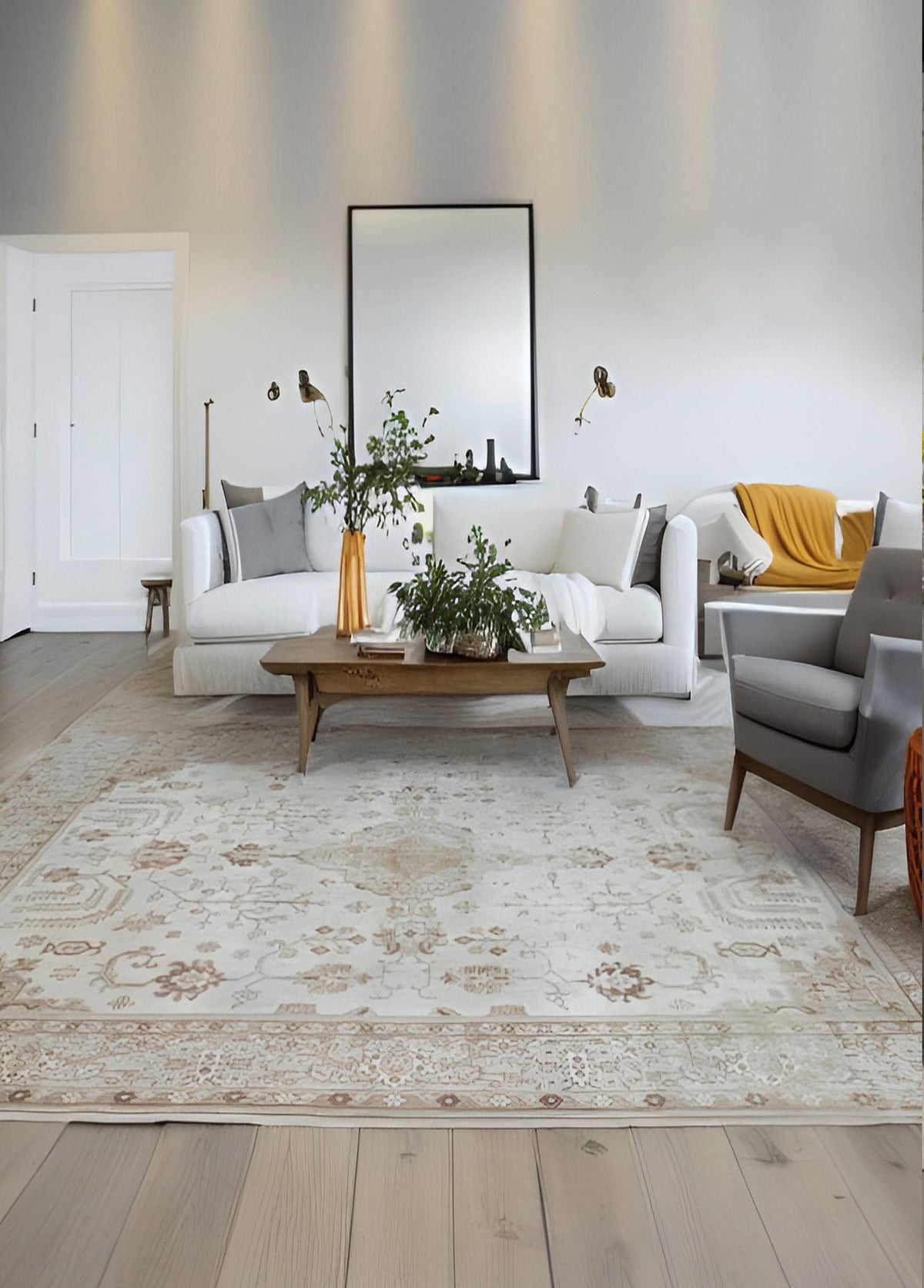 Soho Antiq-Kyadar Oriental Desenli El Dokuma İran Halısı 360x446 Cm-Halı-2-roqelvaxirum.shop