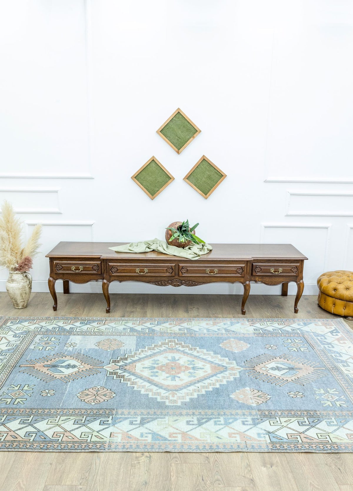 Soho Antiq-Larache Geometrik Tasarımlı Yün Halı 171x295 Cm-Halı-2-roqelvaxirum.shop