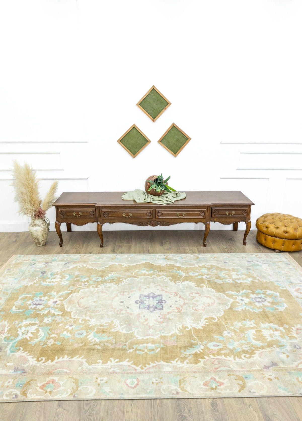 Soho Antiq-Nergis Geleneksel çiçekli Yün Halı 186x307 Cm-Halı-2-roqelvaxirum.shop
