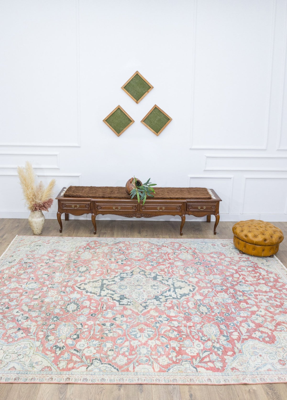 Soho Antiq-Ostan Oriental Desenli Kırmızı İran Halısı 238x334 Cm-Halı-2-roqelvaxirum.shop