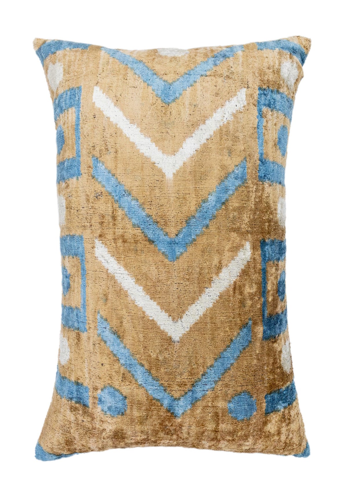 Soho Antiq-Sanna Geometrik Desenli Kadife Kırlent 40x60 Cm-Yastık-1-roqelvaxirum.shop