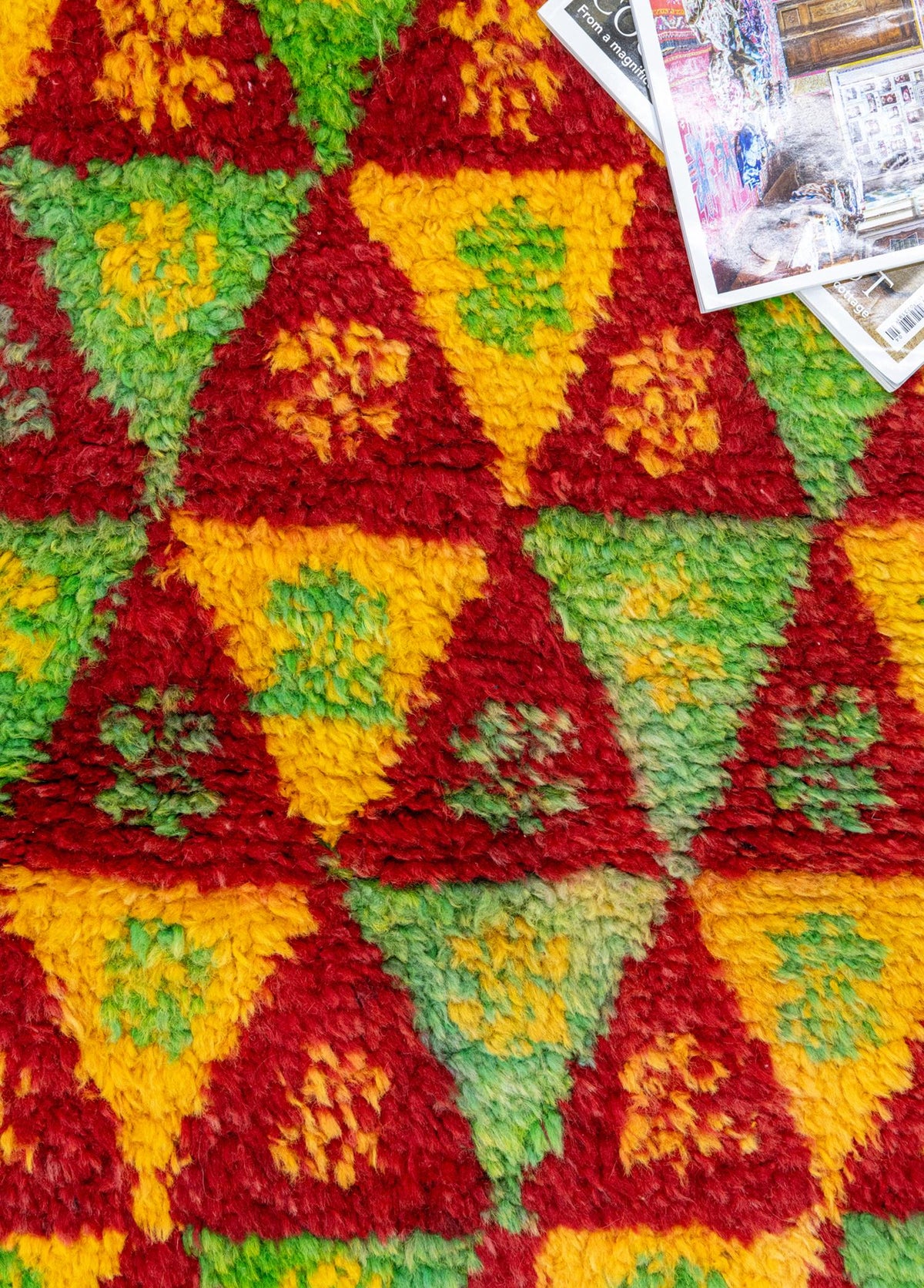 Soho Antiq-Seva Geometrik Desenli Dekoratif Tülü Halı 122x211 Cm-Halı-3-roqelvaxirum.shop