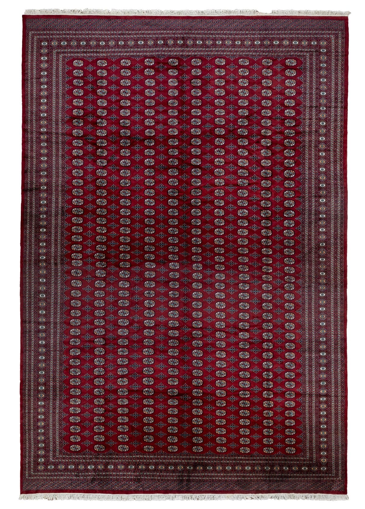 Soho Antiq-Tılla Geleneksel Türkmen Desenli El Dokuma Türkmen Halısı 365x555 Cm-Halı-1-roqelvaxirum.shop