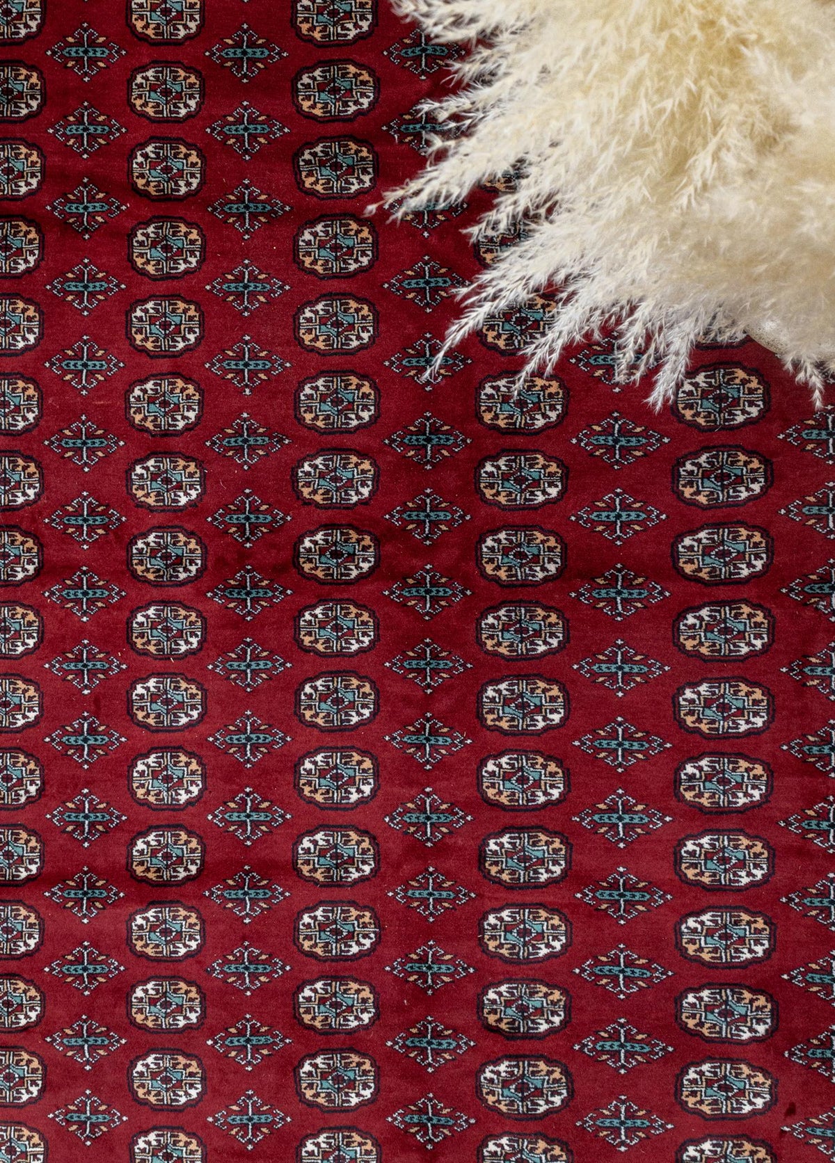 Soho Antiq-Tılla Geleneksel Türkmen Desenli El Dokuma Türkmen Halısı 365x555 Cm-Halı-4-roqelvaxirum.shop