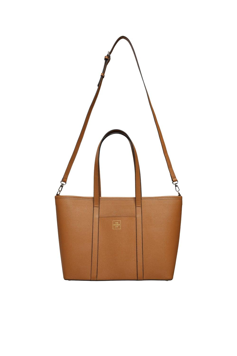 Thestance.co-Bianca - Taba-Omuz Çantası-5-roqelvaxirum.shop