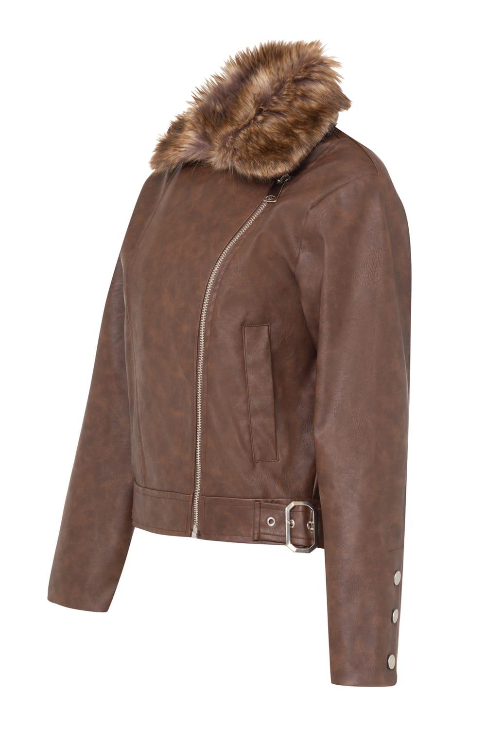 Wown-Dora Leather Jacket-Deri Mont-4-roqelvaxirum.shop